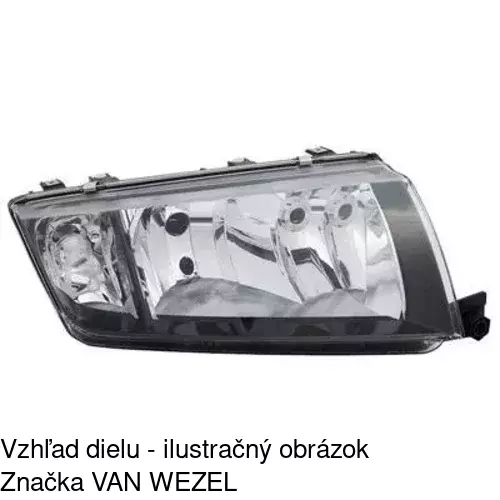 Hlavný reflektor 6913103E /POLCAR/ - obr. 4