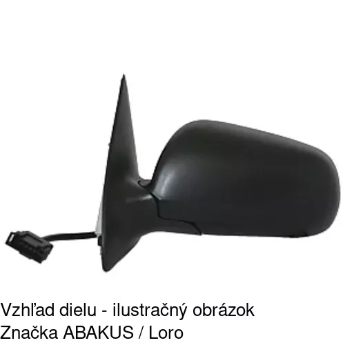 Vonkajšie zrkadlo 6913515E /POLCAR/ - obr. 3