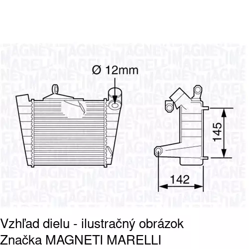 Chladiče vzduchu (Intercoolery) POLCAR 6913J82X