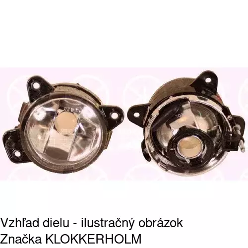 Hmlové svetlo - predné 691430-E /POLCAR/ - obr. 1