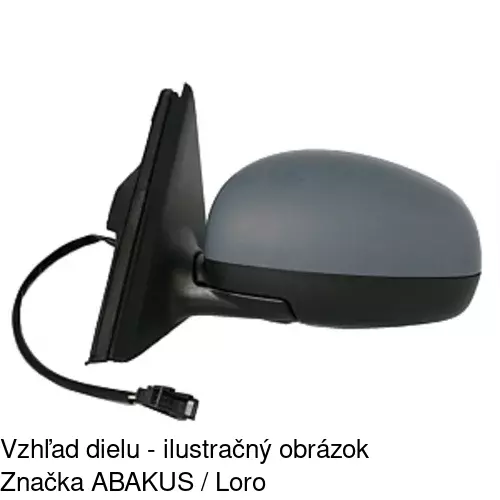 Vonkajšie zrkadlo 6915515M /POLCAR/ - obr. 2