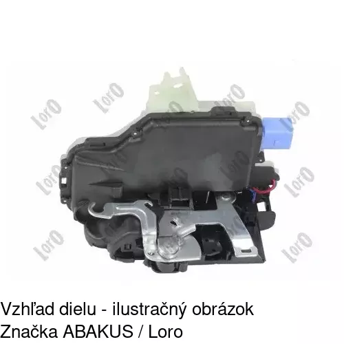 Vnútorná zámka dverí 6915ZC-4 /POLCAR/ - obr. 4