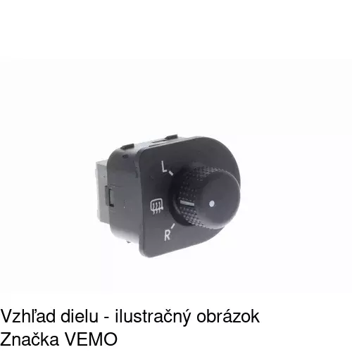 Kontakt regulácie zrkadiel 6920P-60 /POLCAR/ - obr. 1