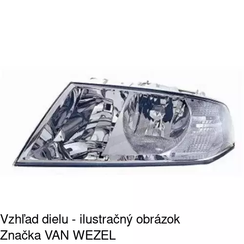 Hlavný reflektor 692209-T /POLCAR/ - obr. 5