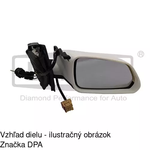 Rám vonkajšieho zrkadla 692255PM /POLCAR/ - obr. 4