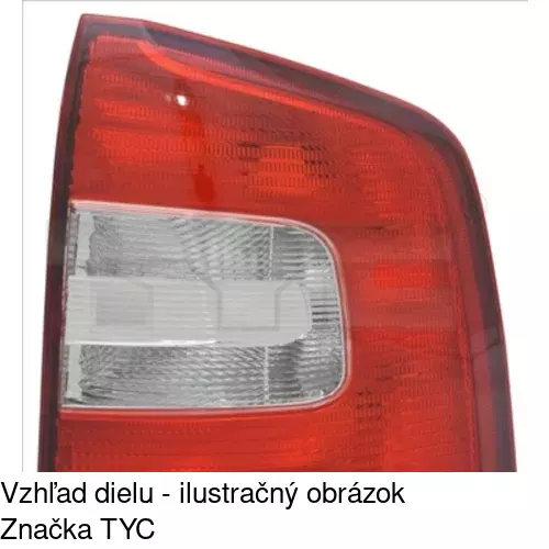 Zadné svetlo POLCAR 6923883U