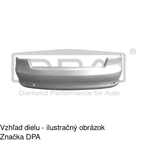 Zadný nárazník 692396-X /POLCAR/ - obr. 1