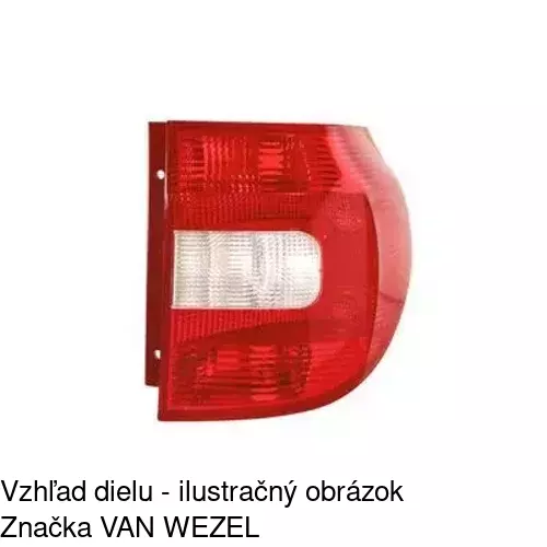 Zadné svetlo POLCAR 693588-T