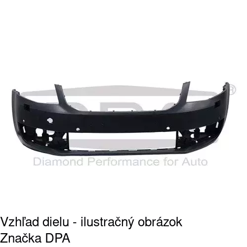 Predný nárazník 69C1072J /POLCAR/ - obr. 1