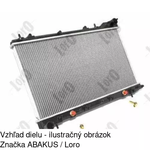 Chladiče vody 724208-1 /POLCAR/ - obr. 1