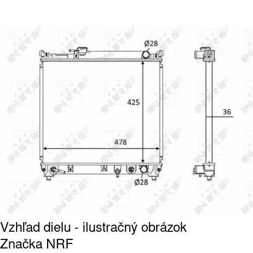 Chladiče vody POLCAR 740308-4