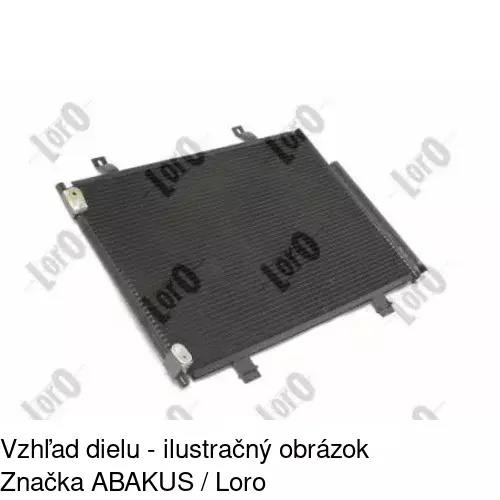 Chladiče klimatizácie 7415K8C1S /POLCAR/ - obr. 1