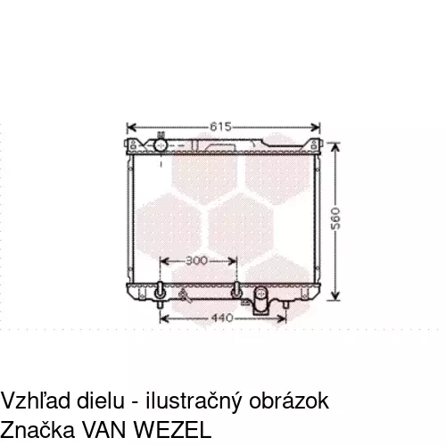 Chladiče vody 742408-9 /POLCAR/ - obr. 1