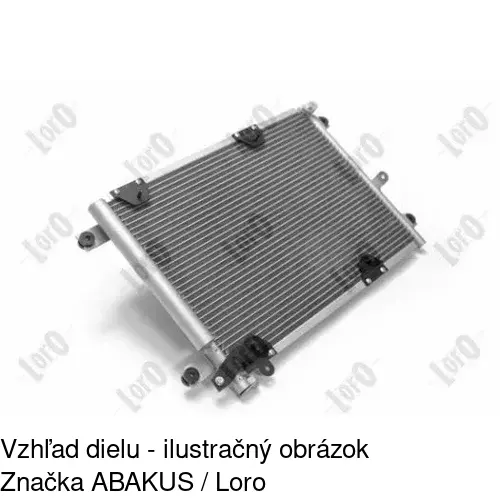Chladiče klimatizácie 7424K8C2 /POLCAR/ - obr. 1