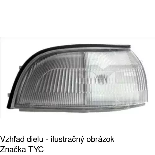 Obrysové svetlo POLCAR 8110193E