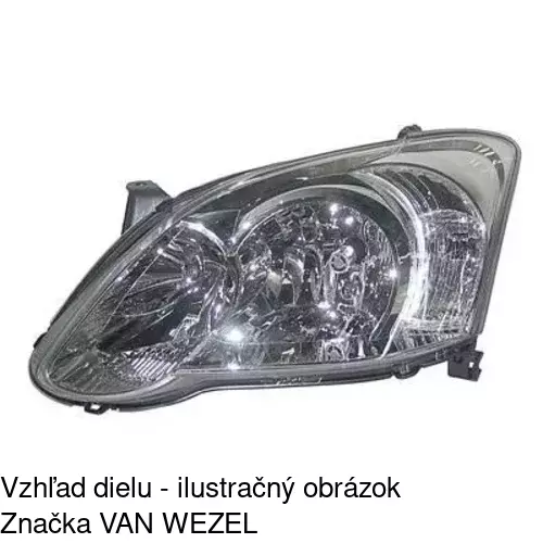 Hlavný reflektor 8115093E /POLCAR/ - obr. 4