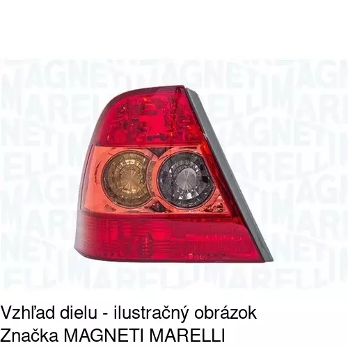 Zadné svetlo POLCAR 8115882X