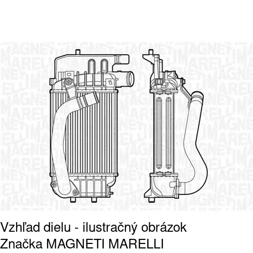 Chladiče vzduchu (Intercoolery) POLCAR 8116J81X