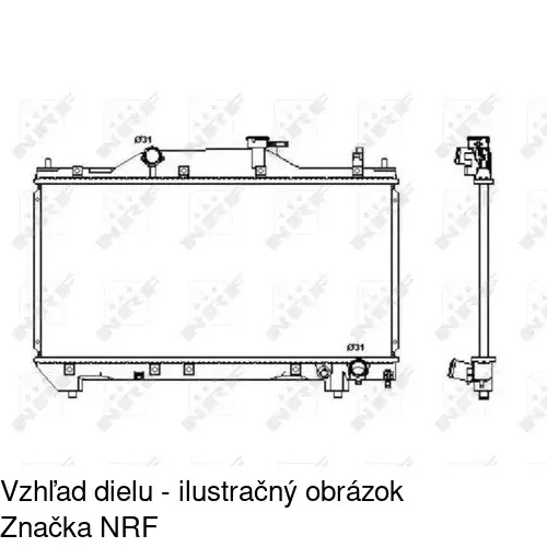 Chladiče vody 8124081K /POLCAR/ - obr. 1