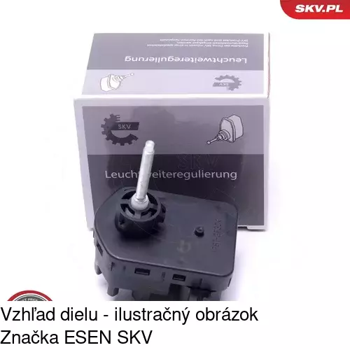 Motorček reflektora 812509-9 /POLCAR/ - obr. 1