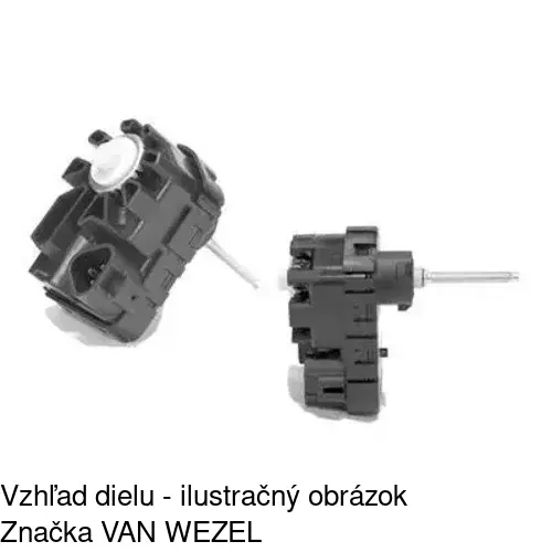 Motorček reflektora 812509-9 /POLCAR/ - obr. 2