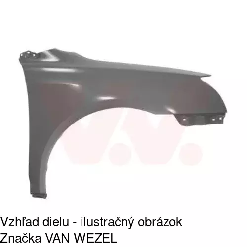 Predný blatník 8126021J /POLCAR/ - obr. 1