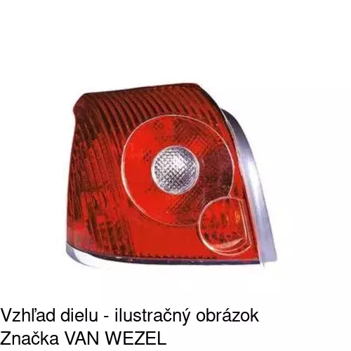 Zadné svetlo 812687-E /POLCAR/ - obr. 1