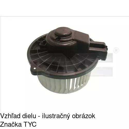 Ventilátory kúrenia 8128NU-1 /POLCAR/ - obr. 1