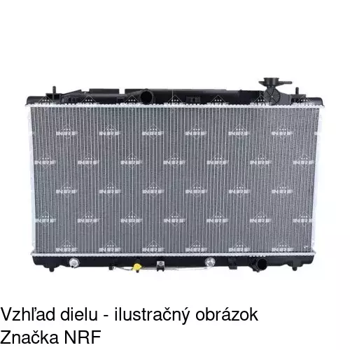 Chladiče vody POLCAR 8131082K