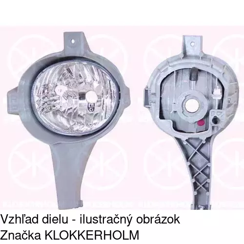 Hmlové svetlo - predné 8147291E /POLCAR/ - obr. 1