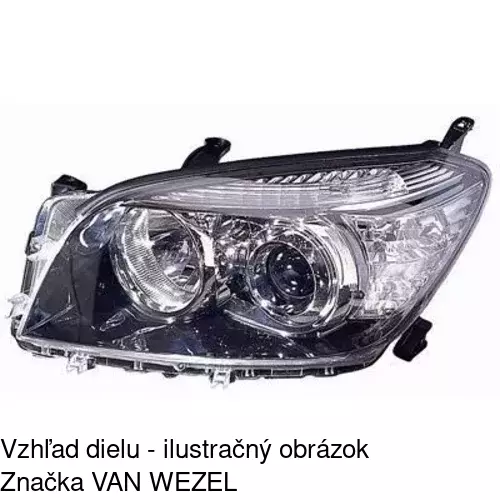 Hlavný reflektor 8148093E /POLCAR/ - obr. 5