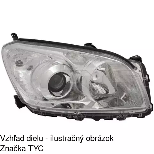 Hlavný reflektor 8149100E /POLCAR/ - obr. 1