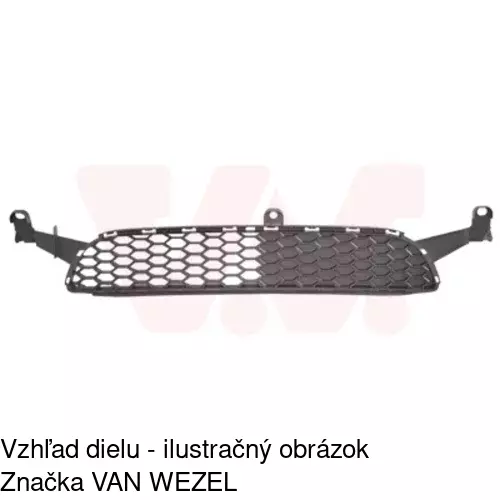 Kryt v nárazníku POLCAR 815327-3