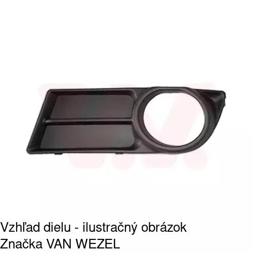 Kryt v nárazníku POLCAR 818627-1