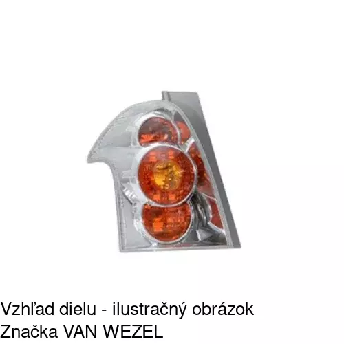 Zadné svetlo 818687-X /POLCAR/ - obr. 1