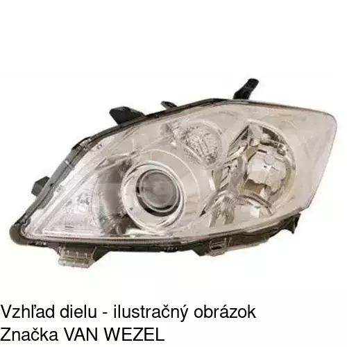 Hlavný reflektor 81C109-V /POLCAR/ - obr. 5