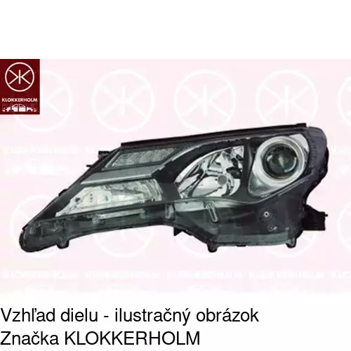 Hlavný reflektor POLCAR 81X2101E