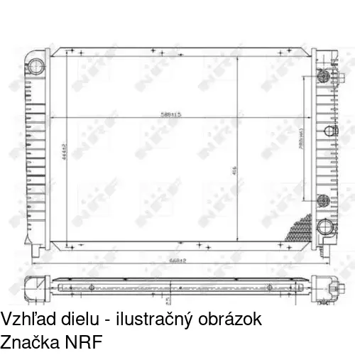 Chladiče vody 903108-5 /POLCAR/