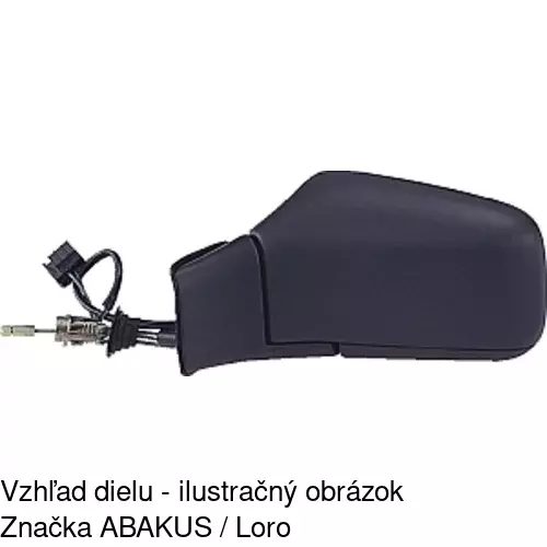 Vonkajšie zrkadlo 9032524M /POLCAR/ - obr. 3