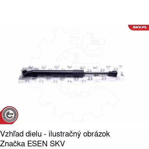 Plynová pružina 9060ABD /POLCAR/ - obr. 3