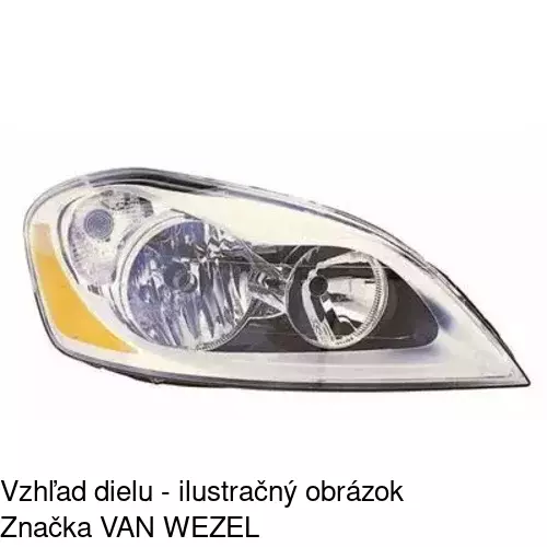 Hlavný reflektor 9065100E /POLCAR/ - obr. 4