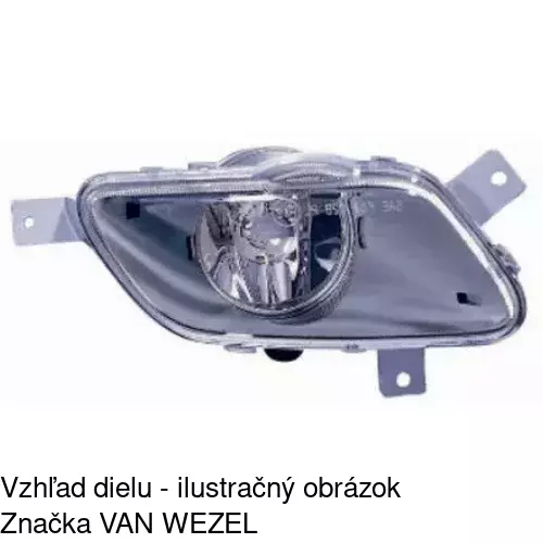 Hmlové svetlo - predné 9073301E /POLCAR/ - obr. 4