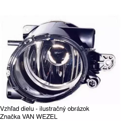 Hmlové svetlo - predné 907629-E /POLCAR/ - obr. 5