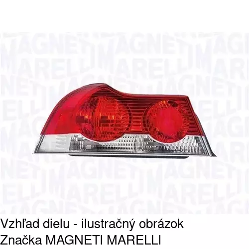 Zadné svetlo POLCAR 907687-U