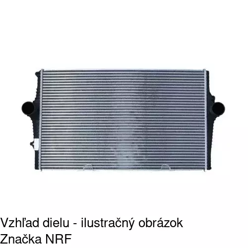 Chladiče vzduchu (Intercoolery) 9080J81X /POLCAR/ - obr. 1