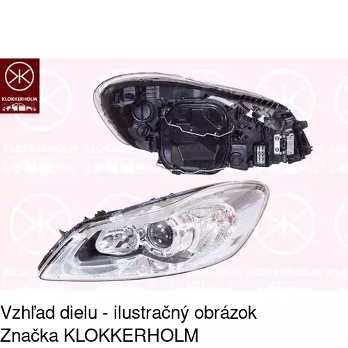 Hlavný reflektor 90C110-U /POLCAR/