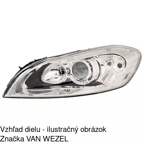 Hlavný reflektor 90R109-U /POLCAR/ - obr. 2