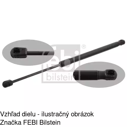 Plynová pružina 9511AB /POLCAR/ - obr. 1