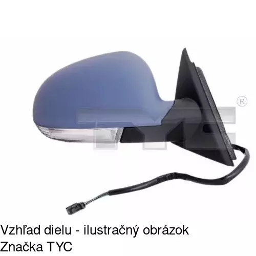 Rám vonkajšieho zrkadla 951354PE /POLCAR/ - obr. 4