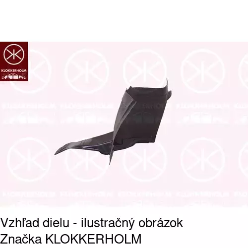 Podblatník (plast) POLCAR 9513FP-1